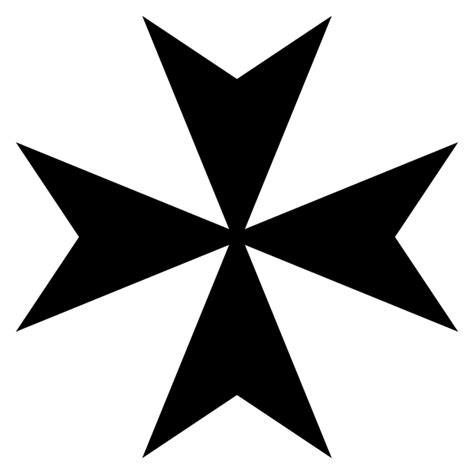 croix de malte symbole.